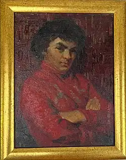 Портрет в красном, 1962