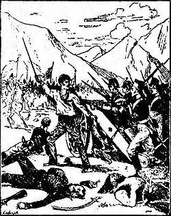 Последний бой отряда майора Монтрезора