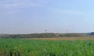 Вид на городище