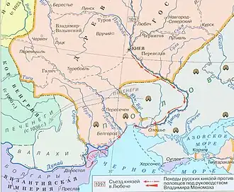 Походы русского войска при Владимире Мономахе