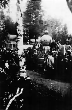 Надгробие Иосифа Дациаро в 1907 году