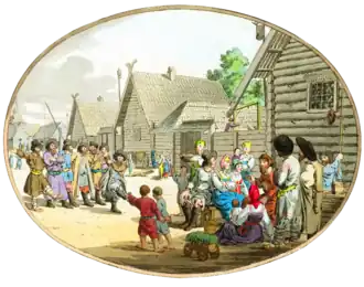 Кристиан Гейслер Воскресенье в деревне. 1803