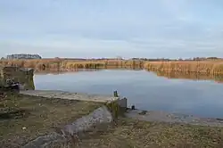 Бывшая пристань в Богданах