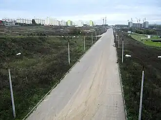 Вид на проспект Геннадия Айги (2013 г.)