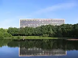 Бывший главный корпус ЛНПО «Позитрон»