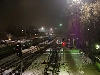 Чётная горловина ст. Псков-Пассажирский