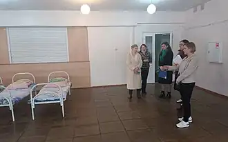 Пункт временного размещения в Оренбурге. 8 апреля