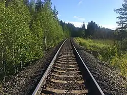 Вид в сторону Суоярви.