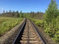 Вид в сторону ст. Пийтсиёки.