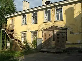 Дом Вуича. Вид со двора с лестницей на второй этаж