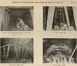 Строительство Джаджурского тоннеля (ныне Республика Армения), 1986 год. Армянская железная дорога