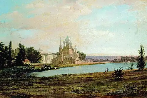 Останкино при утреннем освещении (1855)
