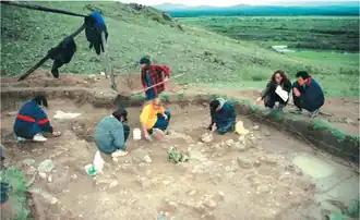 Раскопки поселения Хотык