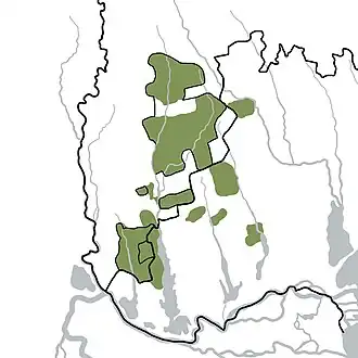Карта расселения гагаузов в Молдавии