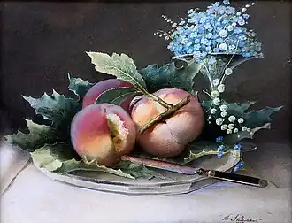 Персики и цветы (1895)