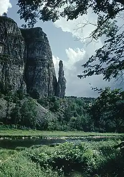 Среднее течение реки