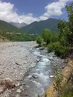 Русло Кишчая летом