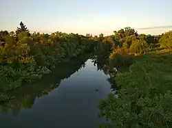 Река Ломовка близ г. Нижний Ломов