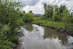 Река Суна в поселке Суна