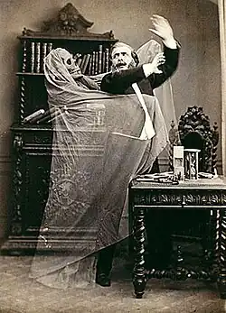 Эжен Тибо. Реклама шоу французского иллюзиониста Анри Робена, 1863