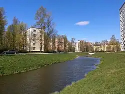 Речка Дачная в районе ул.Лёни Голикова