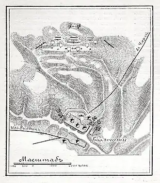 Карта сражения из ВЭС