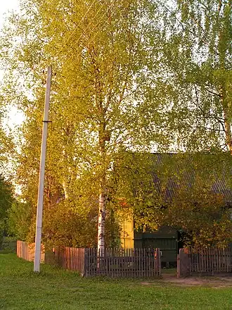 Застройка деревни