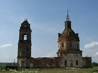 Рождественская церковь до реставрации (2006 год)