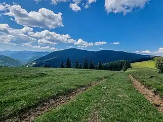 Вид на гору Ротило