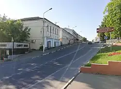 Улица Солнцева у площади Партизан