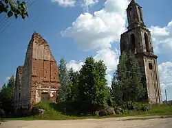 Костёл Святого Антония в Губино (XVIII век, руины)