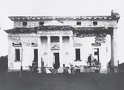 Один с боковых фасадов, 1950-е года