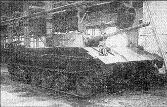 Р-39 или Объект 101 в заводском цеху.