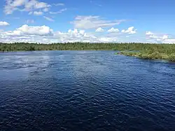 Вид по течению