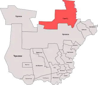 Сары-Суйское сельское поселение на карте