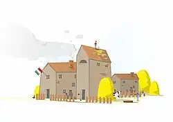 San Sperato until 1960 (illustration)