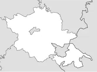 Придорожный сельский округ на карте