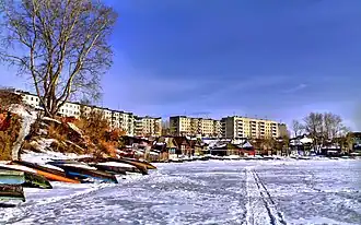 Сатка. Городской пруд
