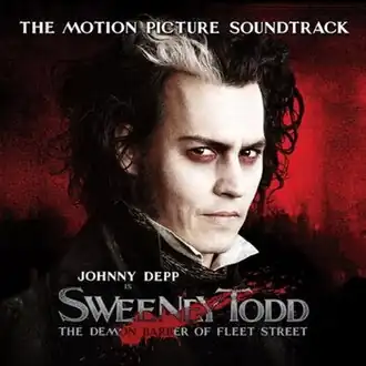 Обложка альбома различных исполнителей «Sweeney Todd: The Demon Barber of Fleet Street (The Motion Picture Soundtrack)» ()