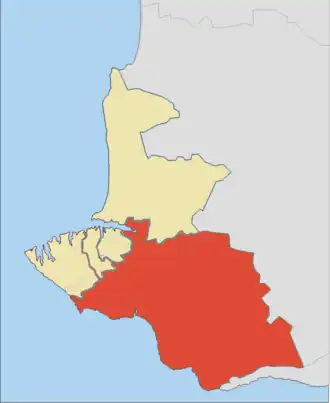 Балаклавский район на карте