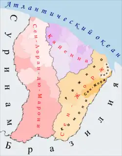 Сен-Жорж на карте