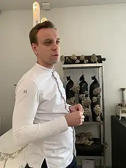 Сергей Березуцкий в ресторане Twins Garden (Москва)