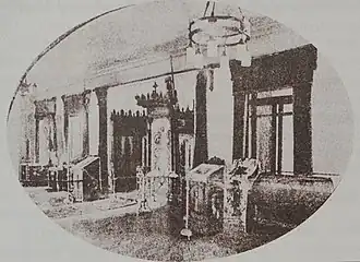 Интерьер храма Сергия Радонежского и Праведной Елисаветы