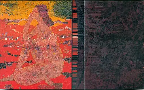 Сидящая женщина,1987