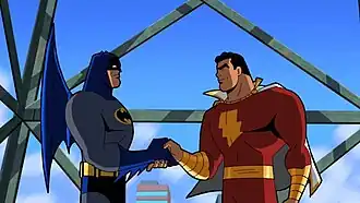 Бэтмен и Капитан Марвел