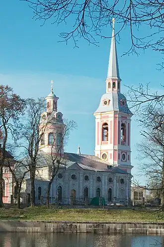 Вид со стороны Староладожского канала