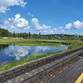 Заболоченный участок Ляппяярви