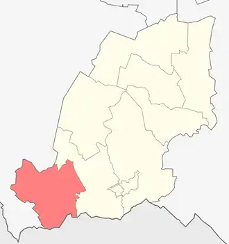 Сосновский сельсовет на карте