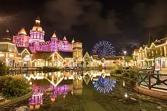 Сочи Парк ночью