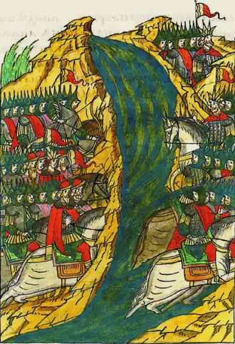 Бегство татарской армии от Оки